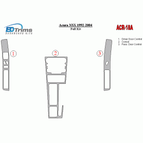 Acura NSX 1992 - 2004 Dash Trim Kit