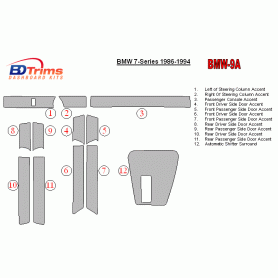 BMW 7 Series 1986 - 1994 Dash Trim Kit