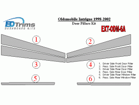 Oldsmobile Intrigue 1998-2002 Exterior Door Pillars