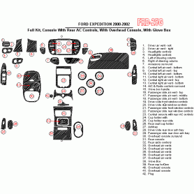 Ford Expedition 2000 - 2002 Dash Trim Kit