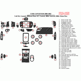 Ford Expedition 2000 - 2002 Dash Trim Kit