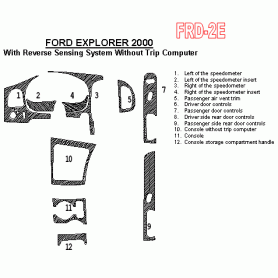 Ford Explorer 2000 - 2000 Dash Trim Kit