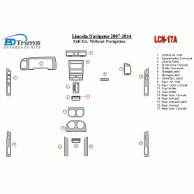 Lincoln Navigator 2007 - 2014 Dash Trim Kit