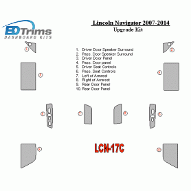 Lincoln Navigator 2007 - 2014 Dash Trim Kit