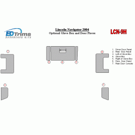 Lincoln Navigator 2004 - 2004 Dash Trim Kit