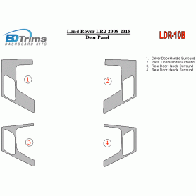 Land Rover LR2 2008 - 2015 Dash Trim Kit