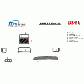 Lexus ES 2000 - 2001 Dash Trim Kit