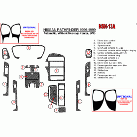 Nissan Pathfinder 1996 - 1999 Dash Trim Kit