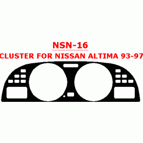 Nissan Altima 1993 - 1997 Dash Trim Kit