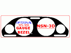 Nissan Maxima 1995 - 1999 Dash Trim Kit