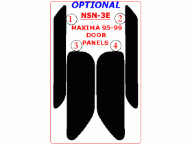 Nissan Maxima 1995 - 1999 Dash Trim Kit