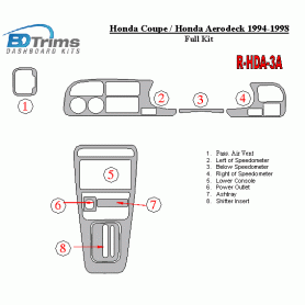 Honda Aerodeck 1994-1998 Dash Trim Kit (RHD)