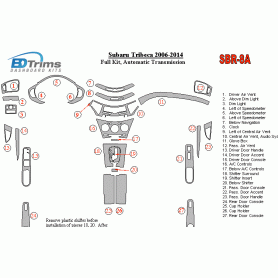 Subaru Tribeca 2006 - 2014 Dash Trim Kit