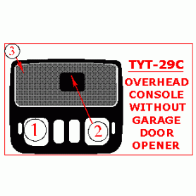 Toyota Land Cruiser 1998 - 2002 Dash Trim Kit