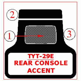 Toyota Land Cruiser 1998 - 2002 Dash Trim Kit