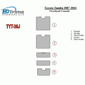 Toyota Tundra 2007 - 2013 Dash Trim Kit