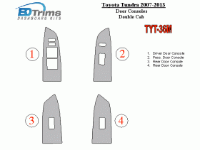 Toyota Tundra 2007 - 2013 Dash Trim Kit