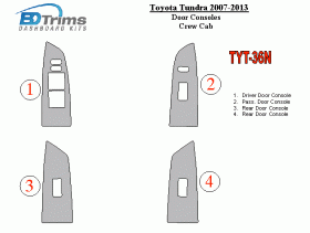 Toyota Tundra 2007 - 2013 Dash Trim Kit