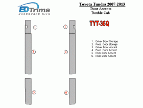 Toyota Tundra 2007 - 2013 Dash Trim Kit