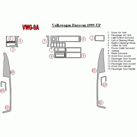 Volkswagen Eurovan 1999 - 9999 Dash Trim Kit